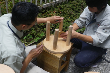 Instruction on Woodworking Techniques at a Municipal High School as a Resident Instructor