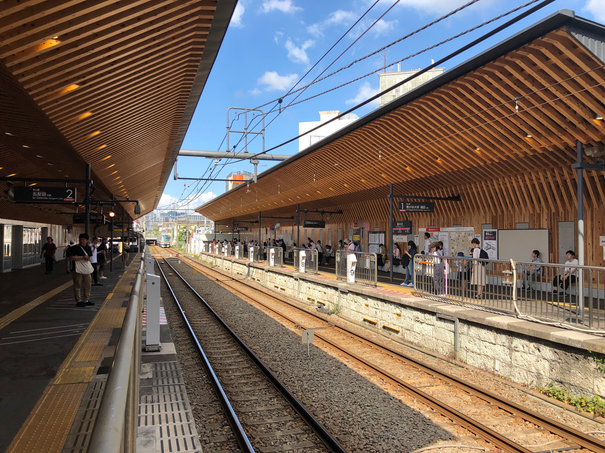 TOKYU RAILWAYS Hatanodai Station 