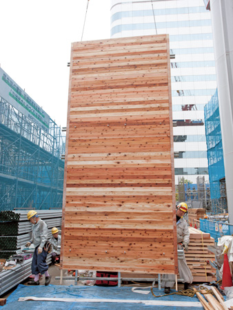 清水建設 新本社建設の要所で匠の技を発揮 東京木工場 清水建設 清水建設 新本社建設の要所で匠の技を発揮 東京木工場 清水建設