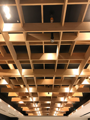 Vol 60 横浜野村ビルの木工事が完成 東京木工場 清水建設 Vol 60 横浜野村ビルの木工事が完成 東京木工場 清水建設