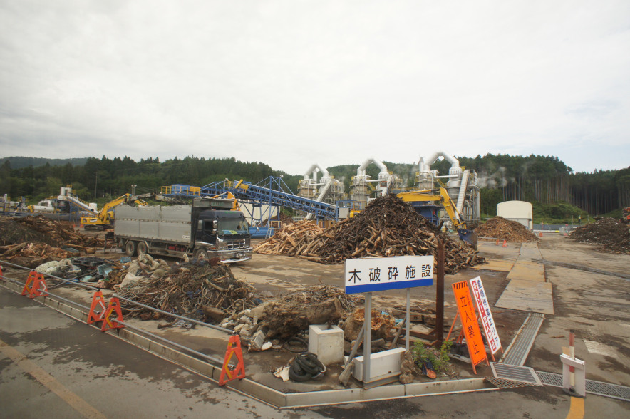 8月23日には被災地の現状視察を実施