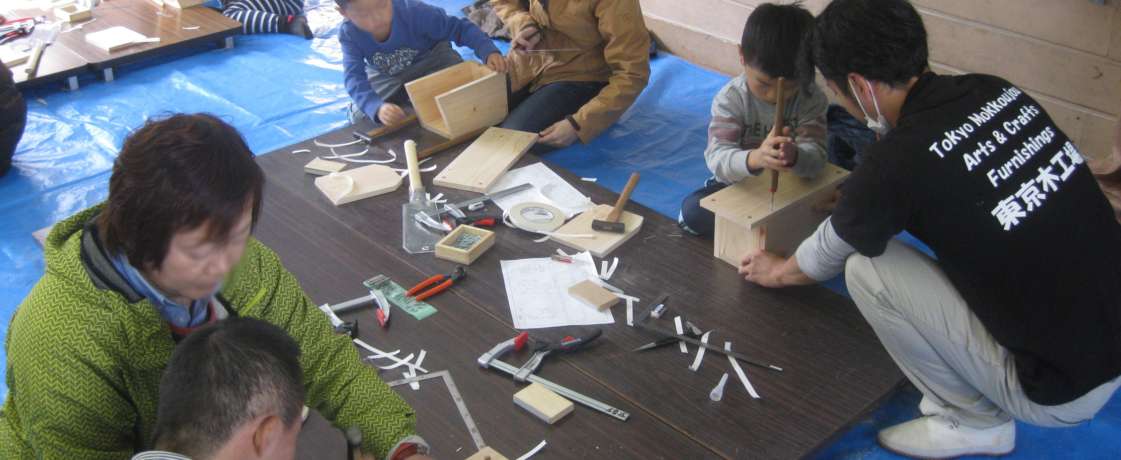 木の可能性を探る Vol.37 当社創業者の出身地、富山市小羽で木工教室を開催