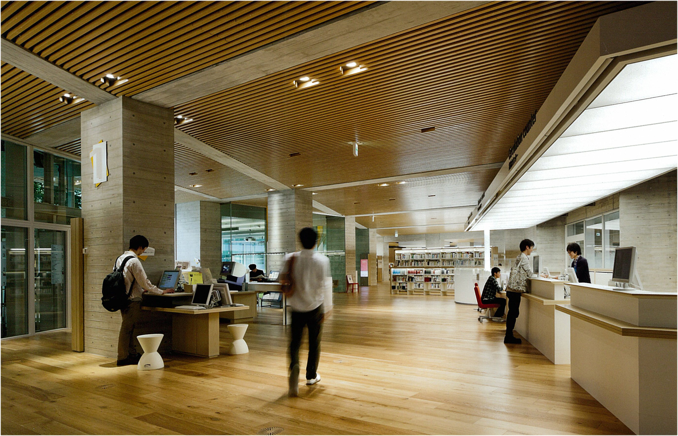 明治大学　和泉キャンパス　和泉図書館02 photo