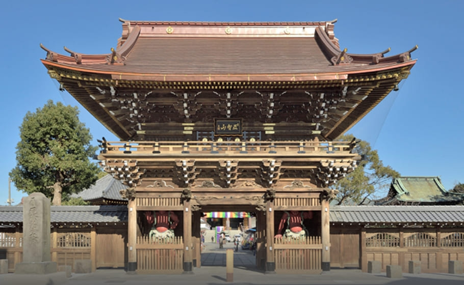 西新井大師総持寺 山門 保存修理工事