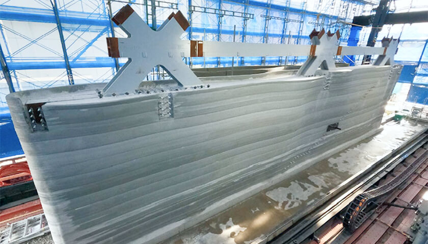 3Dプリントの様子