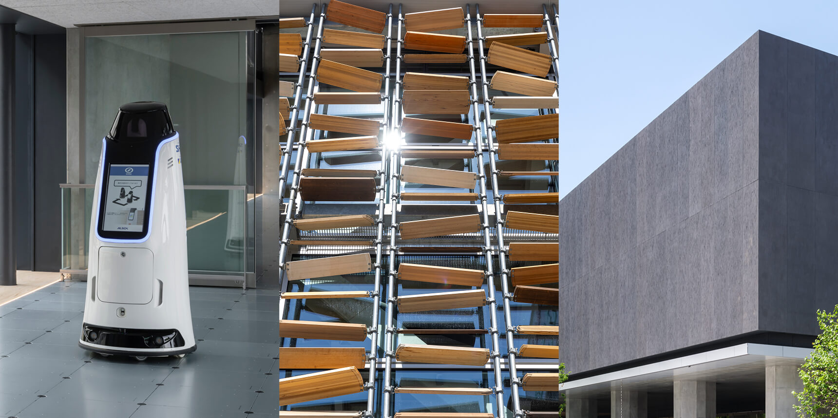 ロボットやAIを活用し、環境に調和した新しい建設を。