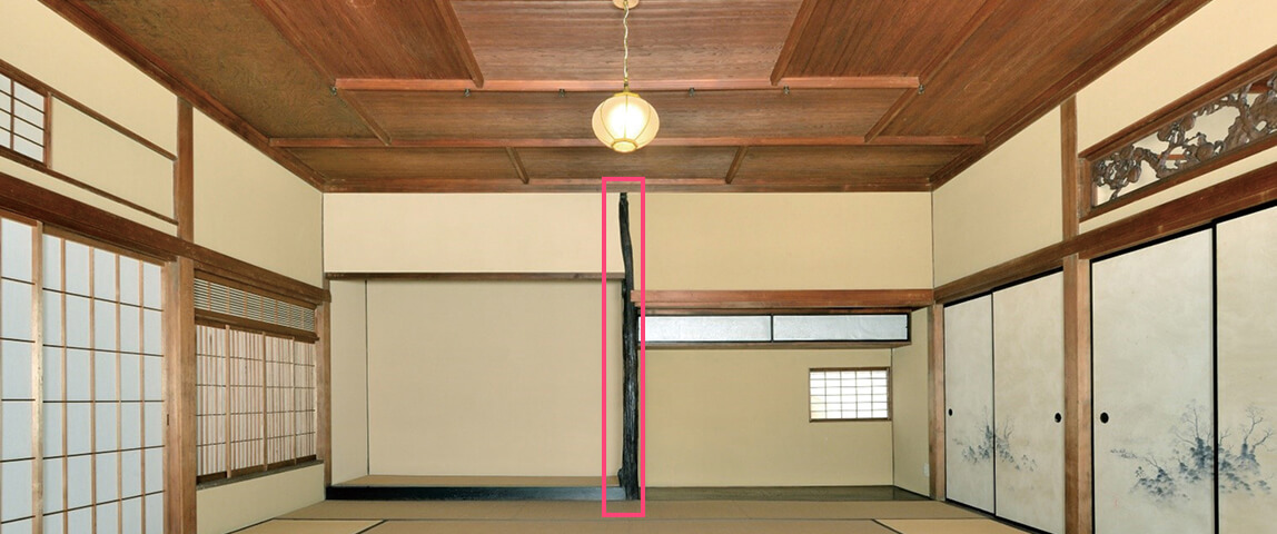 旧渋沢邸2階客間