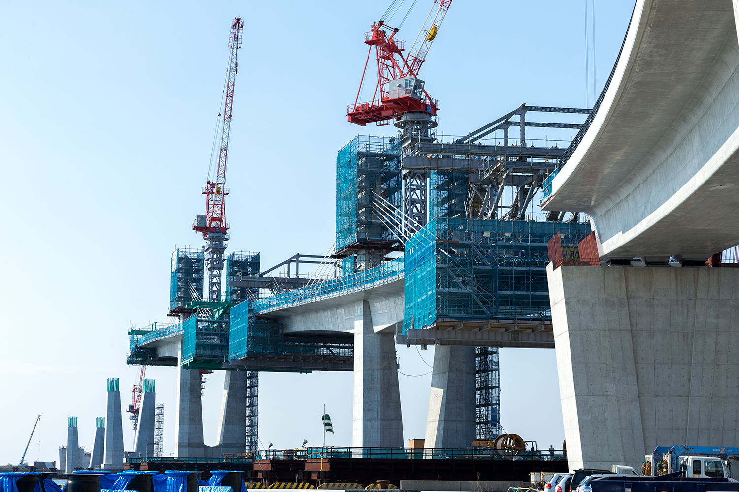 No.7] Onahama Marine Bridge | Shimizu Corporation