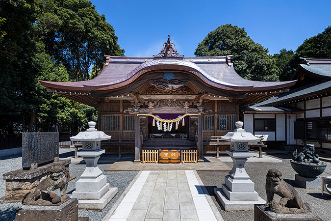 箭幹八幡宮社殿