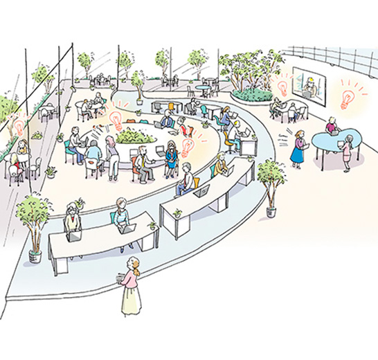 日本の未来を変えてゆく 進化し続けるワークプレイス