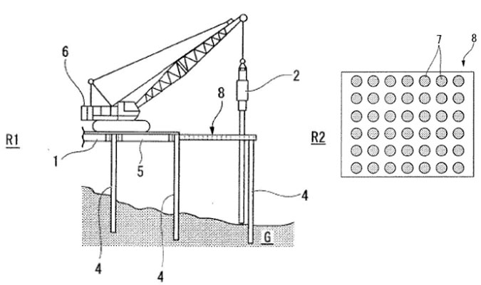 ダム湖底などの水底掘削方法「水底の岩盤掘削」