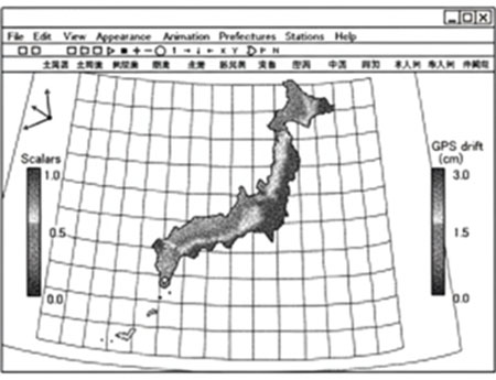 地殻変動モニタリング