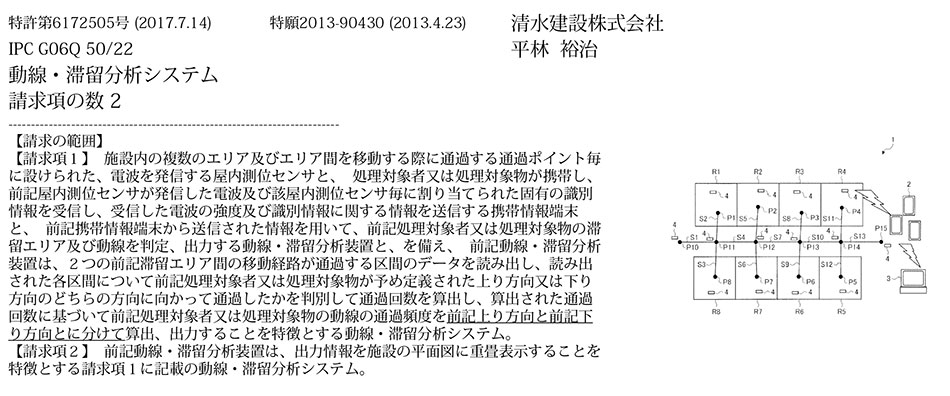 D-56.施設内における処理対象者又は処理対象物の動線と滞留とを可視化する