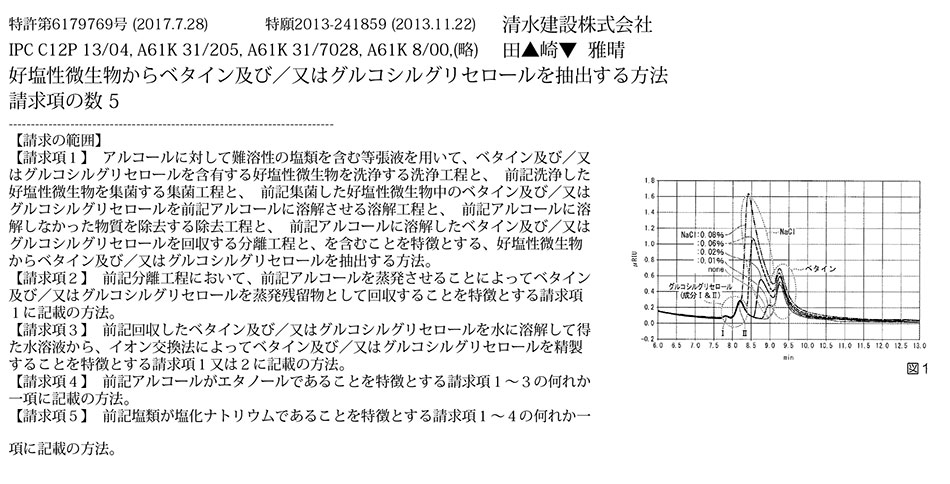 D-57.微生物から、効率よくベタイン及び／又はグルコシルグリセロールを抽出する方法