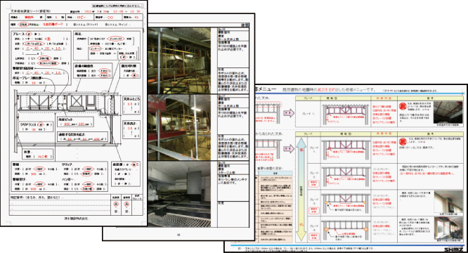 診断結果イメージ（診断書＋改修提案書）