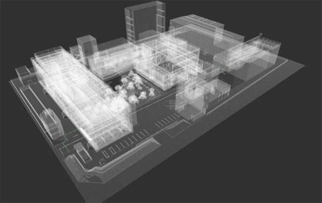 BIMデータを用いた3次元デジタルマップ