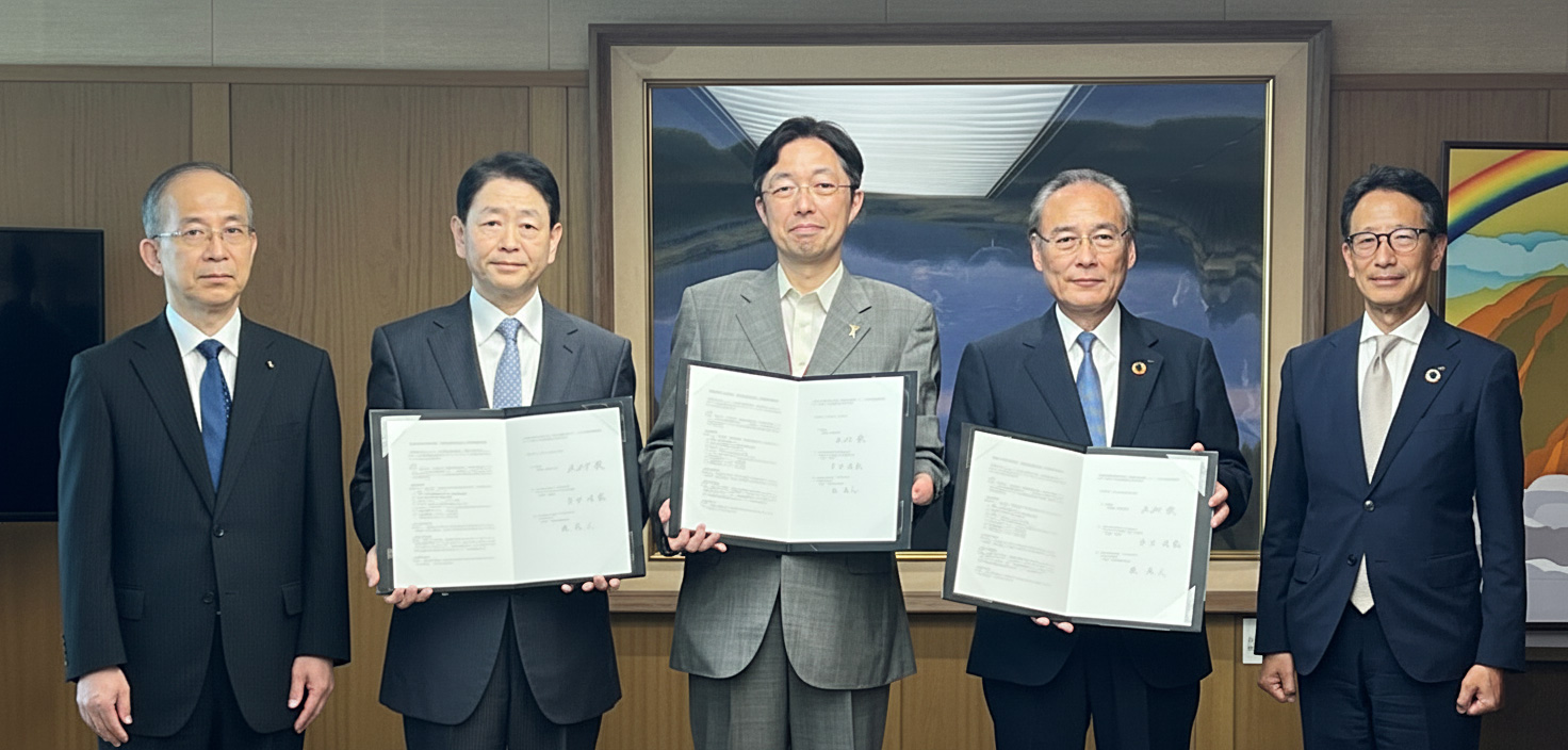 熊本県地域包括連携協定締結式