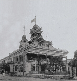 1872（明治5）年に竣工した第一国立銀行