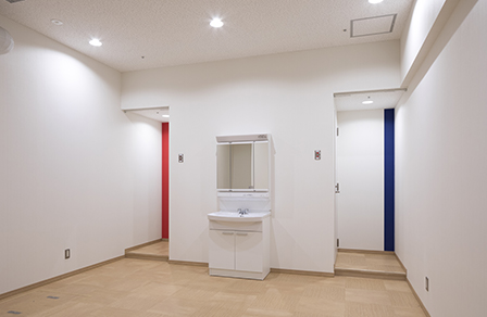 新設したシャワールーム