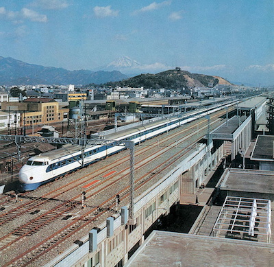 Tokaido Shinkansen Shizuoka Station Elevated Bridge