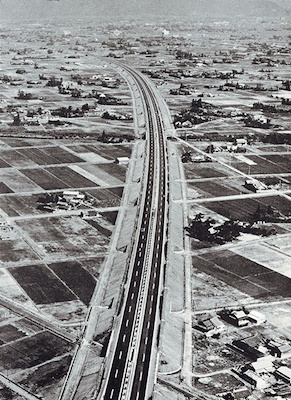 Tomei Expressway Fujieda Construction Zone