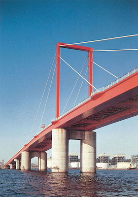 Daikoku Pier Linking Bridge Substructure Work