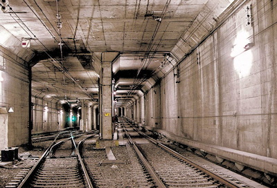 Keio Imperial Railway Line 10 Shinjuku Station Civil Engineering Construction Zone 3