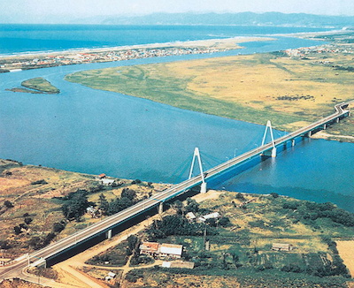 Ishikari Estuary Bridge