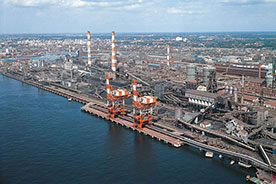 Kawasaki Seitetsu Chiba Steelworks (Now: JFE Steel East Japan Works Chiba District) East Factory Main Wharf (J Berth)