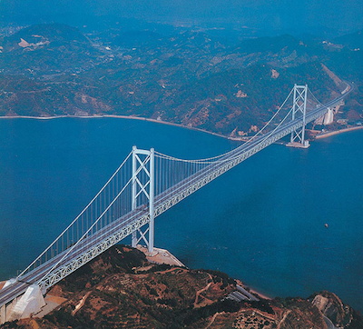 Honshu-Shikoku Bridge Innoshima Bridge Substructure Work