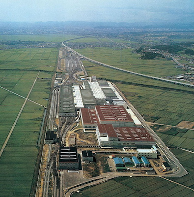 Tohoku Shinkansen Sendai Railyard Central Construction Zone