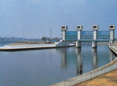 Iwabuchi Water Gate Reconstruction