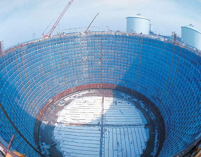東京ガス袖ヶ浦工場 C-4 LNG地下式貯槽
