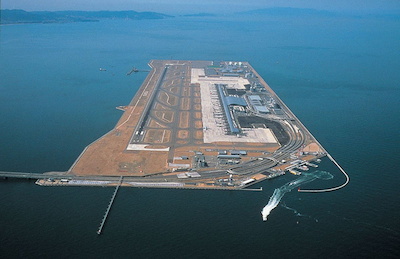 Kansai International Airport Dike Construction Part 4 Construction Zone