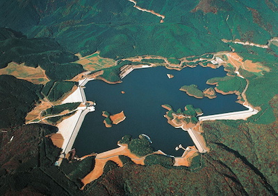 Kansai Electric Power Okochi Hydroelectric Plant Ota Dam