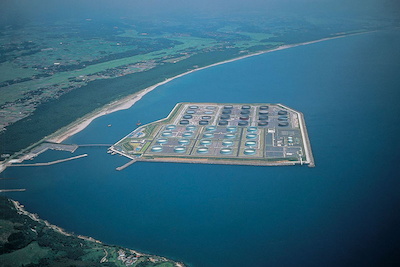 Shibushi National Oil Reserve Base Construction Zone 2 Tank Foundations