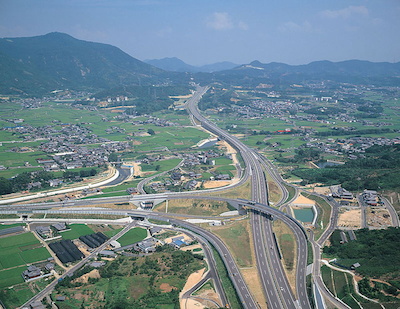 高松自動車道　坂出ジャンクション