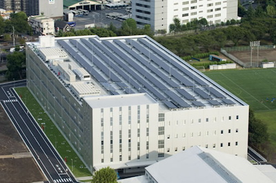 TOSHIBA Fuchu Plant Solar Power Research Building
