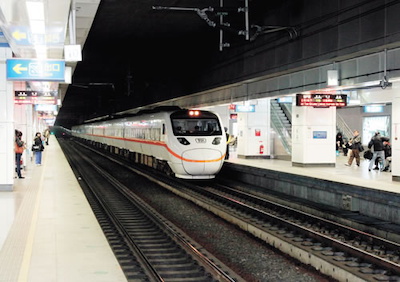 台湾松山駅地下化