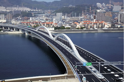 Otagawa Ohashi Bridge, Hiroshima Minami Expressway