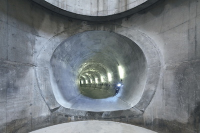 Urban infrastructure river Improvement works of Natsubo River (tunnel work)