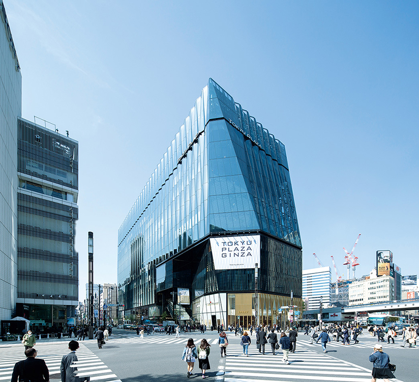 東急プラザ銀座 施工実績 清水建設