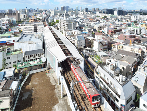 京急蒲田駅付近連続立体交差　第6工区