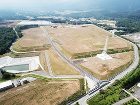 Reclamation of New Industrial Agglomeration Area in Yubunehara District, Oyama Town