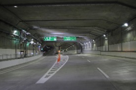 Yamatogawa Line Tokiwahigashi Open Cut Tunnel, Urban Planning Road