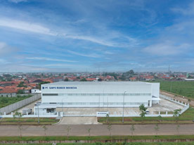 SANPO RUBBER INDONESIA  New Factory