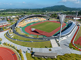 Miyazaki Prefectural Yamanokuchi Athletics Stadium KUROKIRI STADIUM