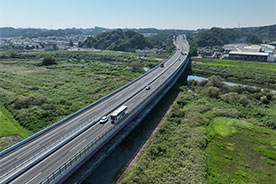 東北自動車道　鳴瀬川橋床版取替工事